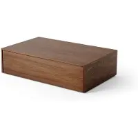 New Works Mass High Salontafel With drawer | Walnut
