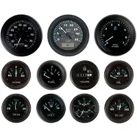 Sierra Eclipse Water Temperature Indicator Transparant 50.8 mm