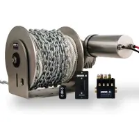 Muir Dw08 Winch 12v Zilver
