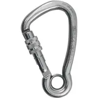 Kong Italy Closed Carabine Hook Zilver 12 mm