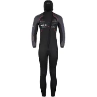 BEUCHAT Optima 2 7 Mm Diving Wetsuit Zwart M Man