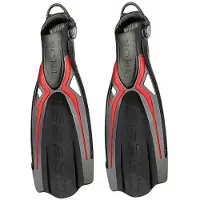 Cressi Thor Ebs Diving Fins Rood,Zwart EU 39-40