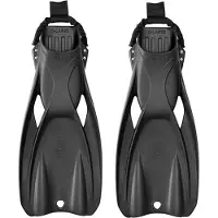 Mares Power Plana Tec Diving Fins Zwart EU 41-44