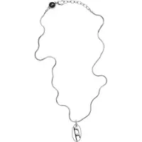 Diesel Ketting zwart / zilver