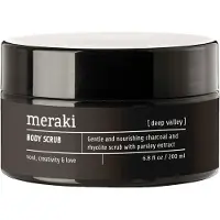 Meraki - Houtskool bodyscrub - Grey - 200 ml