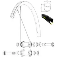 Mavic Ksyrium Pro Carbon Sl Ust Disc Voorvelg