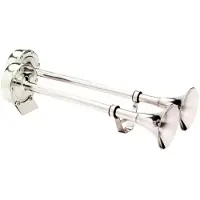 Seachoice Trumpet Horn Dual Zilver 53 cm