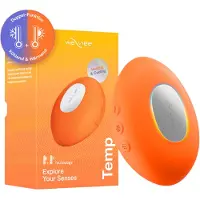 We-vibe Temp - verkoelende en verwarmende clitoristrillert (oranje)