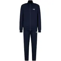 Emporio Armani Heren Trainingspak regular fit marine (XXS), Casual, Sportief, Katoen, Meerdere sporten, Marineblauw 8NPV61_PJVRZ