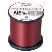 Daiwa Tournament Monofilament 1200 M Rood 0.370 mm