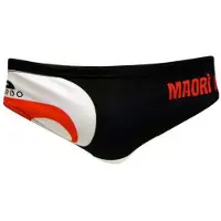 Turbo Maori Red/black Man Swimming Brief Rood,Wit,Zwart M Man