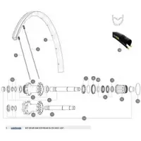 Mavic Ksyrium Elite Disc Ust Achtervelg