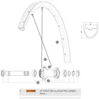 Mavic Allroad Pro Carbon Road+ Voorvelg