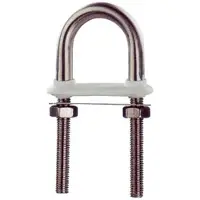 Goldenship Pvc U Bolt Inox 5 Units Zilver 10 mm