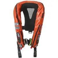 Baltic Legend 305 M.e.d./solas Harness Inflatable Life Jacket Oranje >43 kg