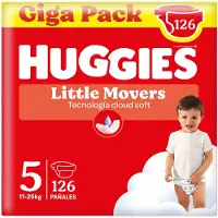 Huggies 3x Little Movers Luiers Maat 5 (11 - 25 Kg) 42 Stuks