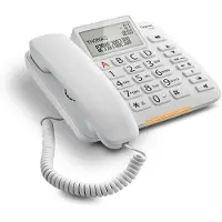 Gigaset DL380 Analoge telefoon Wit Nummerherkenning