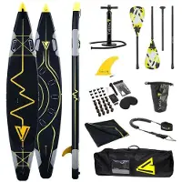 Yellowv Stand Up Paddle board - SUP BOARD opblaasbaar (13 voet / 400 cm) Heartbeat 13 "Tugela" - sport