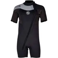 Aqua Lung Dynaflex 5.5 Mm Short Sleeve Shorty Zwart L Man