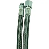 Miflex High-flexible Lp Regulator Unf 3/8 Hose Zilver 100 cm