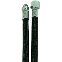 Miflex High-flexible Lp Regulator Unf 3/8 Hose Zwart 20 cm