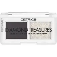 Catrice Diamond Treasures Cream to Powder Eyeshadow Oogschaduwpalette 3 g Nr. 030 - Smokey Diamond