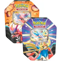 Pokemon Trading Card Game Zacian/koraidon Ex Big Tin Random Latin Spanish Veelkleurig Kinderen