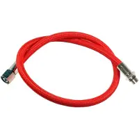 Metalsub Regulator Flex Male 1/2´´ Unf Hose Oranje 25 cm