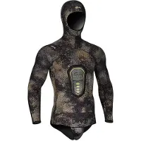 C4 Camoskin 7 Mm Spearfishing Jacket Grijs L Man