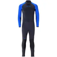 Bare Velocity Ultra Full 2.0 3 Mm Diving Wetsuit Blauw 2XL Man