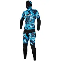 Pathos 1.5 Mm Freedive Spearfishing Wetsuit Blauw M Man
