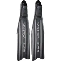 Spetton Black Diamond Flex Spearfishing Fins Zwart EU 47-48