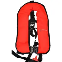 Prosea 150n Auto Vest With Harness Rood