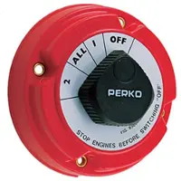 Perko Battery 9-8501dp Switch Rood