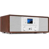 Audizio Avola alles-in-één wifi radio - Internet radio met CD-speler,