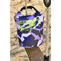 Oceanarium Tiger Shark Camo Dry Sack 5l Wit,Paars