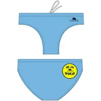 Turbo Basic Swimming Brief Blauw 7-8 Years Jongen