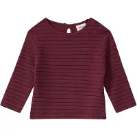 s.Oliver Shirt bordeaux / zwart