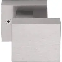 Formani | Voordeurknop LSQ60D Vast op Rozet | PVD mat nikkel