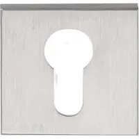 Formani | Cilinderrozet | LSQBY50 | Vierkant | Mat roestvast staal