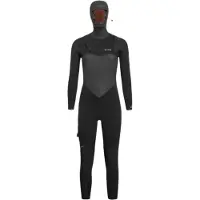 Orca Tango 5/4 Mm Dames Wetsuit Met Lange Mouwen Capuchon En Rits Op De Borst