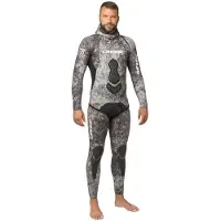 Cressi Apnea Camu 3.5 Mm Spearfishing Wetsuit Grijs L Man