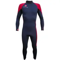 Seland Somo 3.2 Mm Junior Wetsuit Met Lange Mouwen En Rugrits