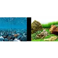 Marina 3d-rivier-en Japanse Tuin Aquarium Achtergrond