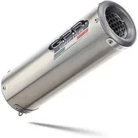 Gpr Exhaust Systems M3 Inox Bmw F 700 Gs 16-18 E4.bm.100.m3.inox Gehomologeerde Slip On Uitlaatdemper