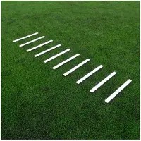 Sporti France Training Slats 10 Units Zilver