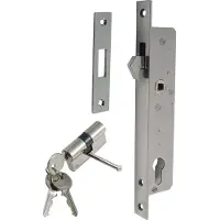 PLASTIMO 63631 Lock Set Zilver