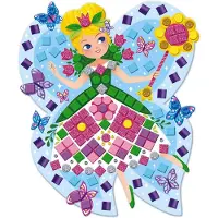 Janod Mosaics Princesses And Fairies Veelkleurig 5-99 Years Kinderen