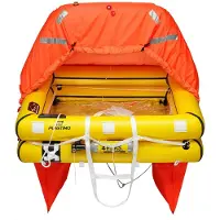 PLASTIMO Transocean Iso Down 24h Valise 52161 Liferaft Geel 4 Places