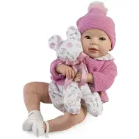 MuÑecas Guca Leire Reborn Baby Roze Kinderen
